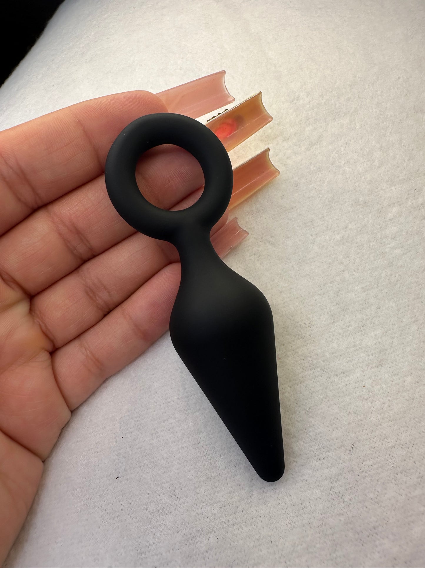 Black Anal Plug Massager