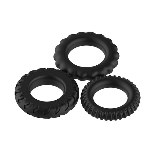 3 Piece Penis Ring Set