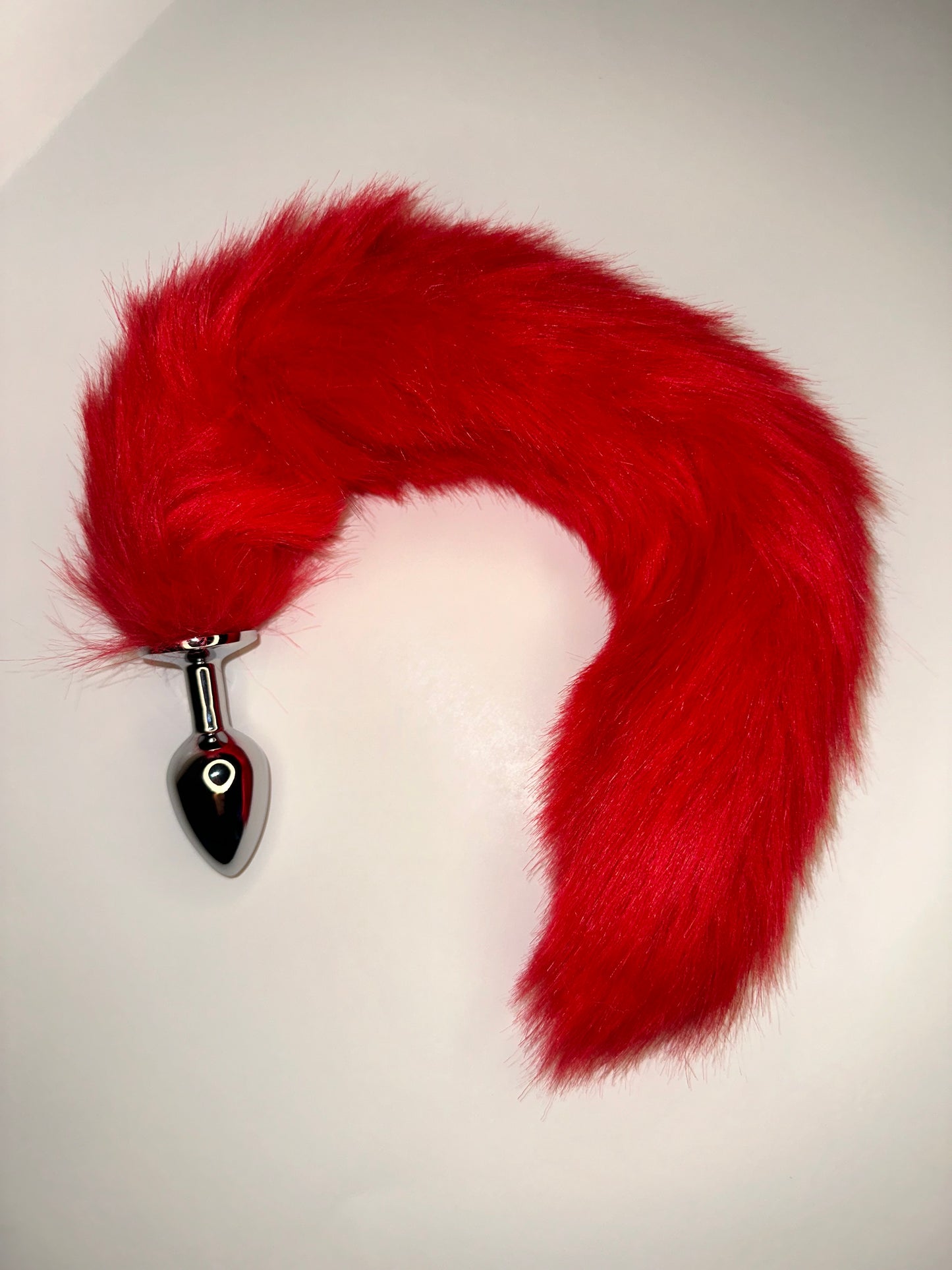 Fox Tail with Metal Anal Butt Plug