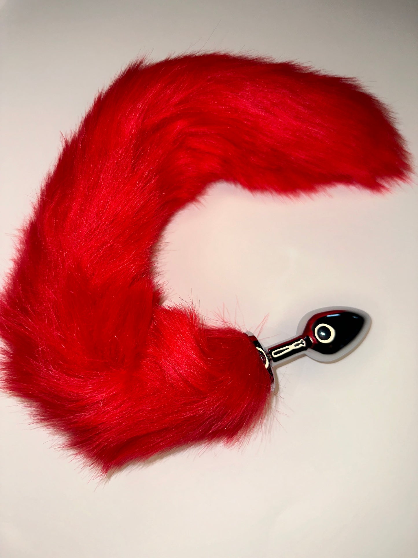 Fox Tail with Metal Anal Butt Plug